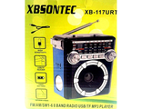 Радиоприемник XB-117URT , SONTEC+USB+SD+фонарик+аккумулятор