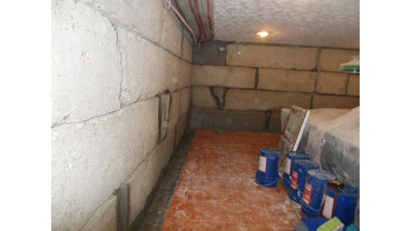 устройство гидроизоляции нижнего шва примыкания стена пол