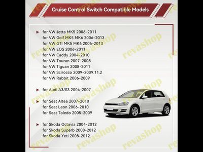 Переключатель поворотников с круиз-контроля для VW Jetta Golf 5 6 MK6 GTI MK5 Tiguan Rabbit