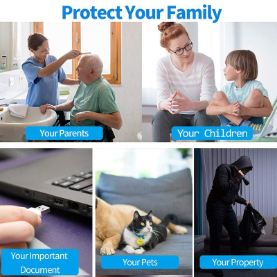 IP-камера видеонаблюдения Yoothi C1 в настольном будильнике