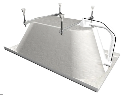 Акриловая ванна, Triton Стандарт-120, 120x70x58 см