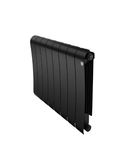 Радиатор биметаллический Royal Thermo Infinity 500/8 Noir Sable (1376 Вт., черный)