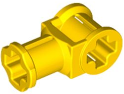 Technic, Axle Connector with Axle Hole, Yellow (32039 / 3203924 / 4107800 / 6375678)