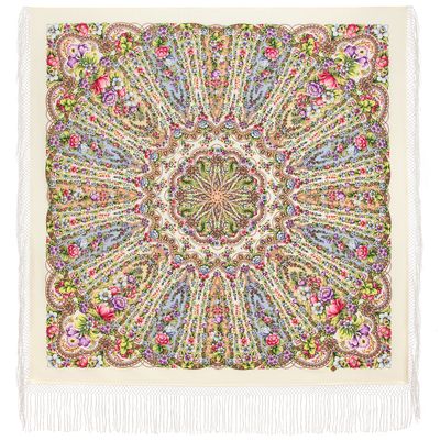 Павловопосадский платок Половодье чувств 1992-1