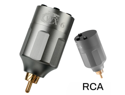 Беспроводной блок питания WX-6 Pro Tattoo Battery Pack RCA Silver