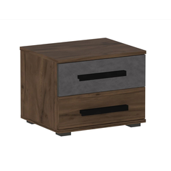 Глазго спальня Тумба с 2 ящ металл бруклин/таксония ш*г*в 480? 390 ? 370 мм