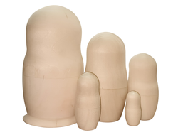 Матрёшка 5 в 1, липа, 160 мм