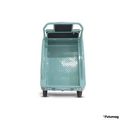 Грузовой электротрицикл Rutrike Амулет 1100 72V1000W бирюзовый