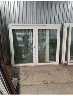 ОКНО БУ ШИРИНА 1750 ВЫСОТА 1430 ПРОФИЛЬ 70 , 40 СП (ДВУХКАМЕРНЫЙ)