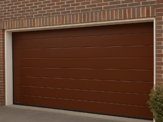 Гаражные секционные ворота Херманн/Hormann с приводом HyperMatic 800. Торсионный механизм. *Разные размеры
