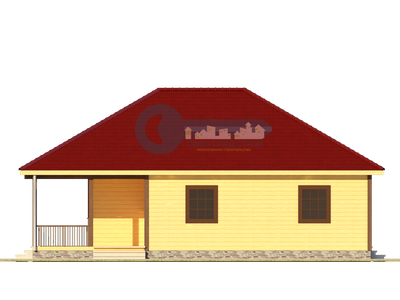 ДЖ-12 ГАБАРИТНЫЕ РАЗМЕРЫ: (9Х12М) 1 ЭТАЖ, ОБЩАЯ ПЛОЩАДЬ: 108М²