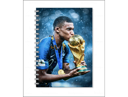 Тетрадь Kylian Mbappe Lottin, Килиан Мбаппе Лоттен №13