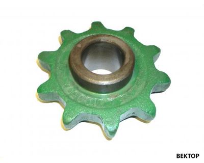 Звездочка 54-10050 верхнего вала z=10, t=38, d=40мм
