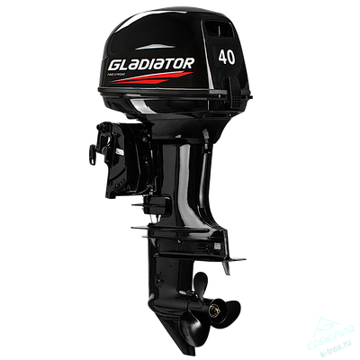 Лодочный мотор Gladiator G40FES-T (гидроподъем)