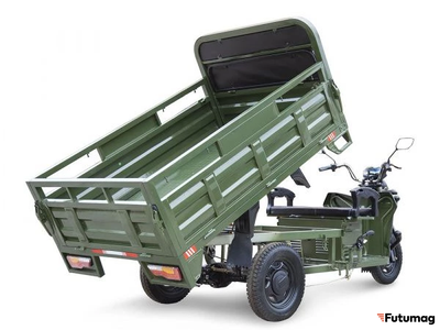 Электротрицикл Rutrike D4 Next 1800 60V1200W зеленый