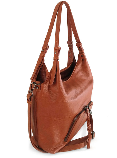 (АРТИКУЛ: 9426/0/82) СУМКА БОЛЬШАЯ, НАТУРАЛЬНАЯ КОЖА, РЫЖАЯ, РУЧКИ И РЕМЕНЬ ЧЕРЕЗ ПЛЕЧО