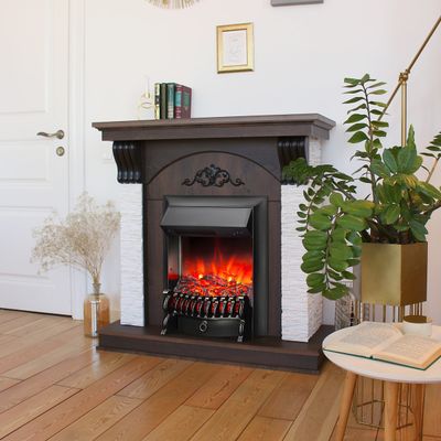 Электрокамин Corfino NT с очагом Fobos