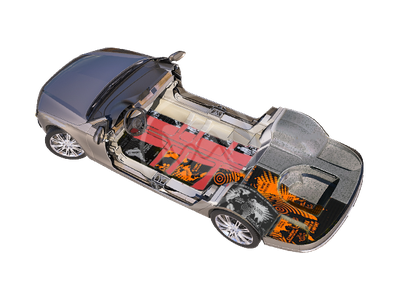 Шумоизоляция пола автомобиля