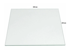 Стекло внутреннее для плиты FLAMA 340x235 мм