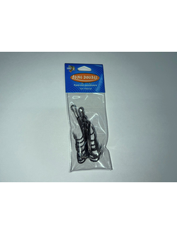 Крючки-двойники LONG 1# (1уп-10шт)