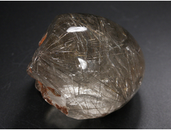 Кварц горный хрусталь с рутилом (рутиловый), полировка, Бразилия (48*39*38 мм, 107 г) №29899