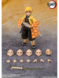 Фигурка Дзэницу Агацума (Zenitsu Agatsuma S.H.Figuarts)