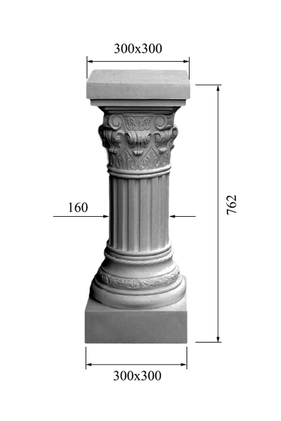 размеры пьедестала PT-008