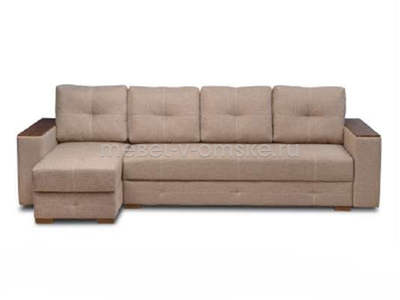 Диван угловой Токио-Б-МДФ (тик-так)