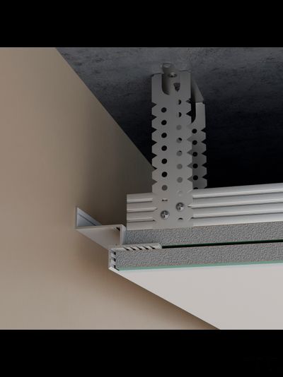 Парящий потолочный профиль Pro Design Gipps 602 Белый