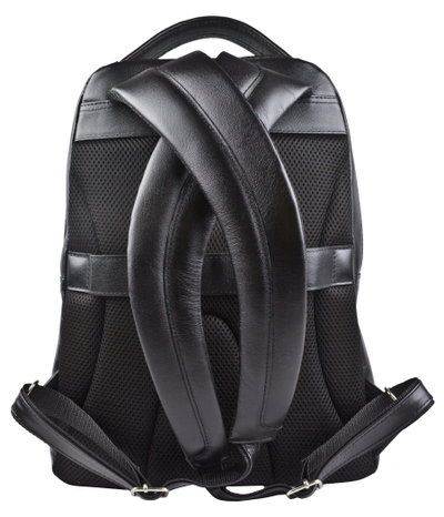 Кожаный рюкзак Monfestino black (арт. 3034-01)