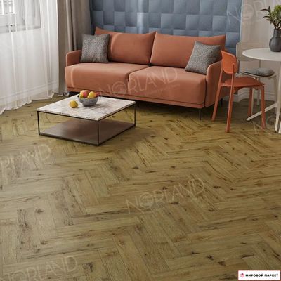Ламинат Norland Herringbone Elegant Strong Дуб Скай LF304-14 34 класс толщина 12 мм с фаской 1.32 м2