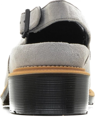 Босоножки Dr.Martens Серые/Замш