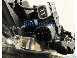 Фары Toyota Land Cruiser 200 светлые, БЕГАЮЩИЙ ПОВОРОТНИК