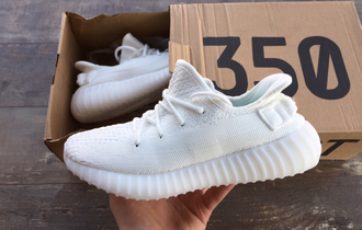 Кроссовки Adidas Yeezy Boost 350 V2 All White