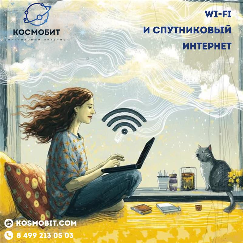 Wi-Fi и спутниковый интернет 