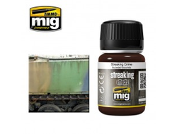 Ammo MIG: Жидкость для нанесения эффектов Streaking Grime (35 мл.)