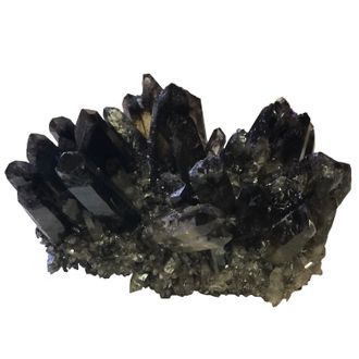 Друза кристаллов дымчатого кварца 21*16*12 см