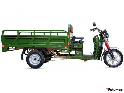 Электротрицикл Rutrike Алтай 2000 60V1500W зеленый