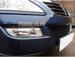 Защита радиатора Ssang Yong Kyron 2006- black