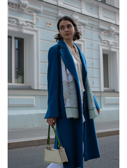 Авторский палантин "Легкий бриз" из нежного шифона