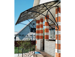 Козырек кованый фото - Арт 06