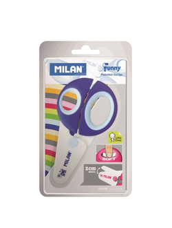 Ножницы детские Milan Funny с пластиковыми лезвиями, BWM10152
