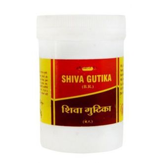 Шива Гутика для очищения и омоложения (Shiva Gutika) Vyas, 100 табл.