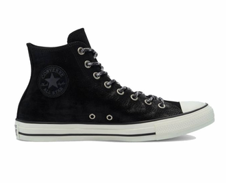 Кеды Converse Chuck Taylor All Star Hack to School кожаные черные высокие