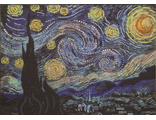 Звездная ночь по картине Ван Гога (0116)
