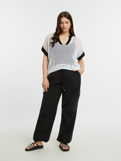 Женские летние брюки-карго