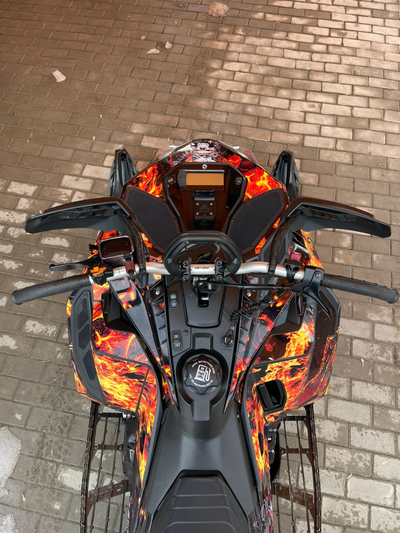 Наклейки на снегоход GEN4 G4 SKI DOO Expert Turbo №2203