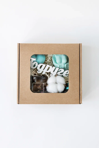 Подарочный набор "Подруге" бирюза