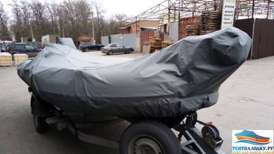 Тент на РИБ Навигатор 460R консоль и якорь