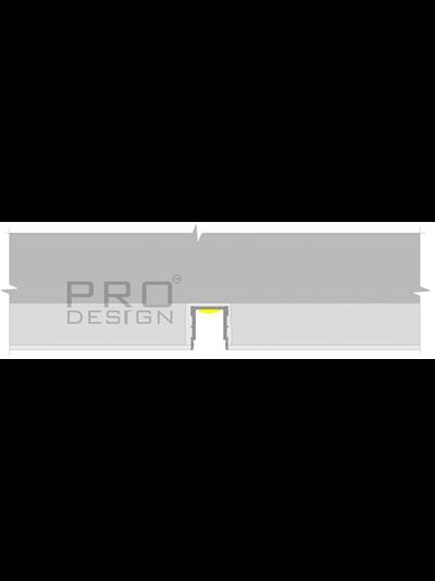 Декоративный стеновой профиль Pro Design 536 Черный